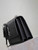 YSL 442906 SUNSET MEDIUM IN Black grained cowhide leather Silver