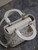 Dior M0565 Medium Lady Dior Bag White Graphic Cannage Calfskin