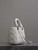 Dior M0565 Medium Lady Dior Bag White Graphic Cannage Calfskin