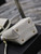 YSL 749036 LE 37 small in in shiny leather White