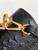 LV M87107 Louis Vuitton Ostrich Rose Des Vents MM Black