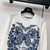 Dior Women's Floral embroidered long sleeves Sweater D38013
