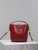 YSL 765870 LE 37 Mini in Lambskin leather Red