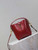 YSL 765870 LE 37 Mini in Lambskin leather Red