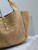 YSL 763435 LE 5 À 7 BEA IN  Brown suede leather