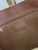 YSL 763435 LE 5 À 7 BEA IN  Brown suede leather