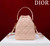 Dior Small Caro Bucket Bag Powder Pink Macrocannage Lambskin M3372
