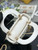 Dior M0505 Mini Lady Dior Bag Calfskin Embroidered Snowflake Pearls White