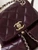 Chanel AS3787 Small Backpack Grained Shiny Calfskin & Gold-Tone Metal Wine Red