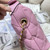 Chanel AP4484 Clutch with chain Grained Shiny Calfskin Pink