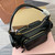 MiuMiu 5BC146 Nappa Leather Pocket Bag Black