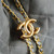 Chanel AS5293 Small Hobo Suede & Gold-Tone Metal Elephant Gray