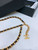 Chanel brass metal Classic chain logo waist chain AA0959