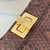 Fendi 8BN244 Peekaboo Mini Bag Dark Brown Python Leather Bag 66803