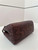 Fendi 8BN244 Peekaboo Mini Bag Dark Brown Python Leather Bag 66803