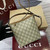 Gucci GG Emblem nano bucket bag 847090 Beige & Brown