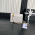 Chanel AS5218 Mini Flap Bag Grained Shiny Calfskin & Gold-Tone Metal White
