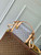 LV M12428 Louis Vuitton Side Trunk MM Bag Trianon Gray
