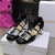 Dior Women's Shoes La Parisienne Dior Ballerina Flat KDB737PMI Black
