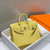 Hermes Birkin Tote Bag Togo Leather 28609 Yellow