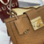 Gucci 838992 Padlock medium top handle bag Brown GG leather