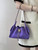 Chanel AS5631 Mini Hobo Suede & Gold-Tone Metal Purple