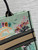Dior M1286 Souvenir Large Dior Book Tote Natural Raffia  and Multicolor Embroidered M1136
