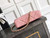 Chanel AP4936 Vanity with Chain Grained Shiny Calfskin & Gold-Tone Meta Pink