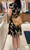 Loewe Mini Puzzle Fold tote in shiny calfskin A657V25X01 Brown