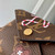 LV M12203 Louis Vuitton Kirigami Pochette Monogram / Candy Red