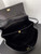 Balenciaga 7897442 Rodeo Handbag Large in Black Crocodile pattern