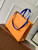 LV M24457 Louis Vuitton Shopper Tote MM Bag Safran