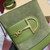 Gucci 833665 Gucci 73 Small Bucket Bag Green Suede