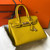 Hermes Birkin Designer Tote Bag Togo Leather 28338 Yellow