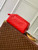 LV M12863 Louis Vuitton Locker Dopp Kit Monogram Taurillon Red