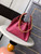 Chanel AS5293 Small Hobo Calfskin & Gold-Tone Metal Red