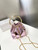 Jimmy Choo Bon Bon Purple Mirror Fabric Mini Bag with Metal Handle BONBONXVKOO0022