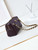 Chanel 24K New Bowling ball waxed Lambskin AS5152 Wine red Gold
