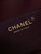 Chanel 24K New Bowling ball waxed Lambskin AS5152 Wine red Gold