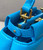 Fendi 8BN320 Peekaboo ICONIC XS Blue Nappa Leather 8328 Bag - luxibagsmall