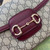 Gucci 815178 Gucci Horsebit 1955 Soft Medium Shoulder Bag Red leather trim