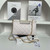 Chanel AS5390 25P Limited Edition Pearl Handle Flap Bag White Lambskin