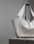 YSL 763435 LE 5 À 7 BEA IN GRAINED LEATHER White