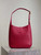 YSL 713938 LE 5 A 7 Supple Small In Grained Leather Rose Red