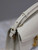 YSL 623930 Cassandra Mini Top Handle Bag In Crocodile pattern Leather White