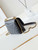 Chanel AS5001 Mini Flap Bag with top Handle Shiny Lambskin  Imitation Pearls & Gold-Tone Metal Grey
