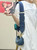 Fendi 7AS089 Nano Fendigraphy Gray Blue Leather Charm 80056S