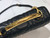 Dior M4402 Medium Dior Ange Bag Black Macrocannage Calfskin
