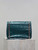 Yves Saint Laurent YSL 633158 Niki Medium In Quilted Leather Bag Turquoise