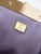 Chanel AS4717 Clutch Lambskin Purple